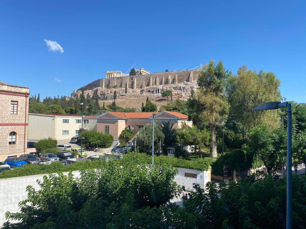 Ferienwohnung Check Point - Acropolis View A Athen Exterior foto