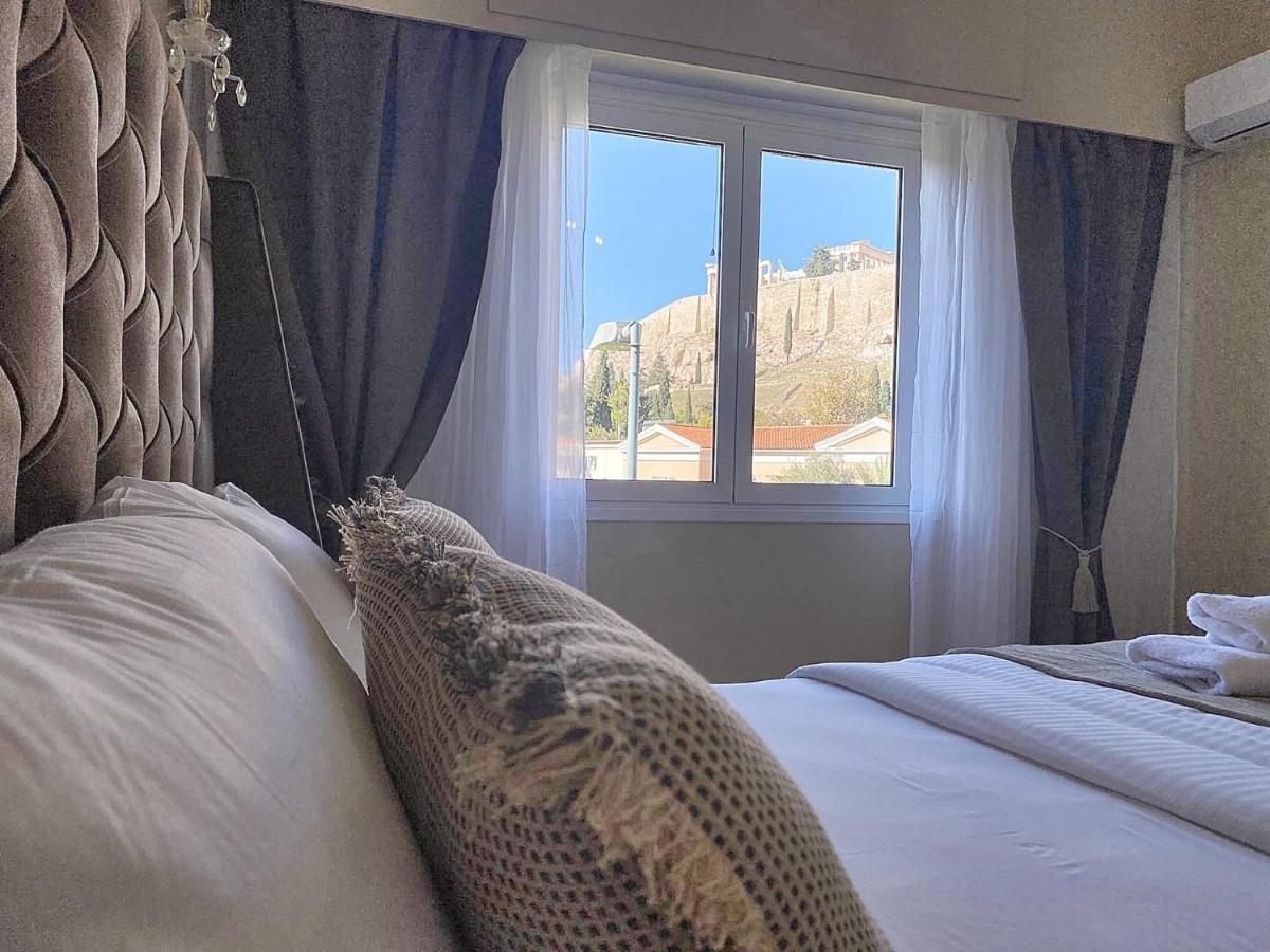 Ferienwohnung Check Point - Acropolis View A Athen Exterior foto