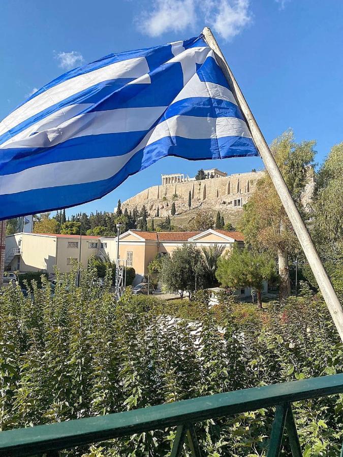 Ferienwohnung Check Point - Acropolis View A Athen Exterior foto